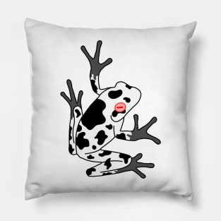 Vanilla Bull Frog Pillow