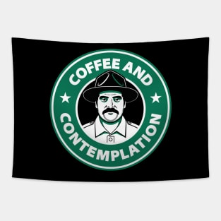 Coffee and Contemplation Tapestry