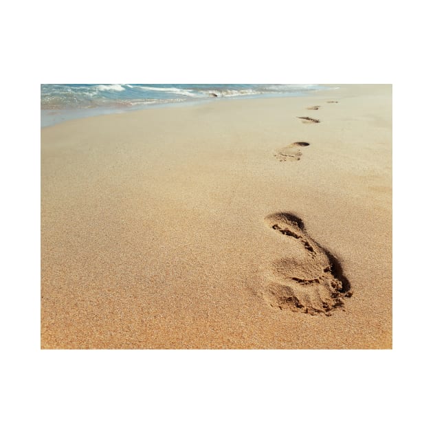 footprints by psychoshadow