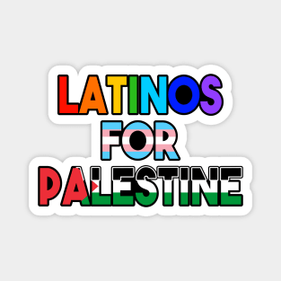 LATINOS FOR PALESTINE Magnet