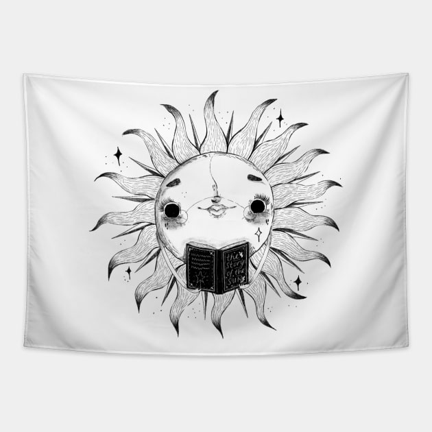 Cute Sun Tapestry by chiarodiluna