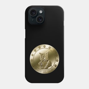 Border Collie Cryptocurrency Crypto Coin Phone Case