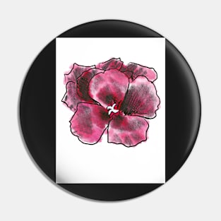 Pink Flower Pin