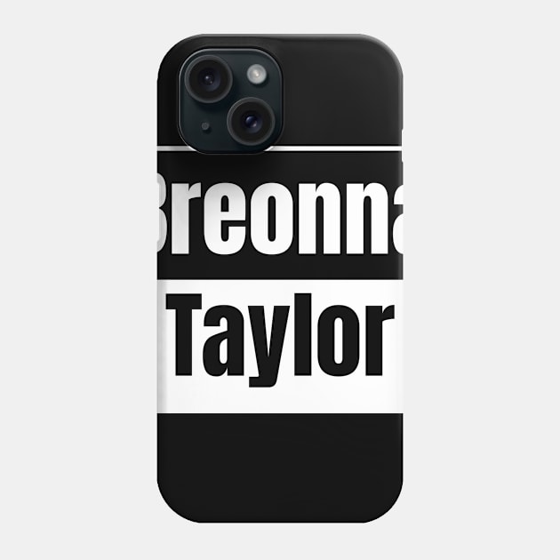 Breonna Taylor Phone Case by Vanilla Susu