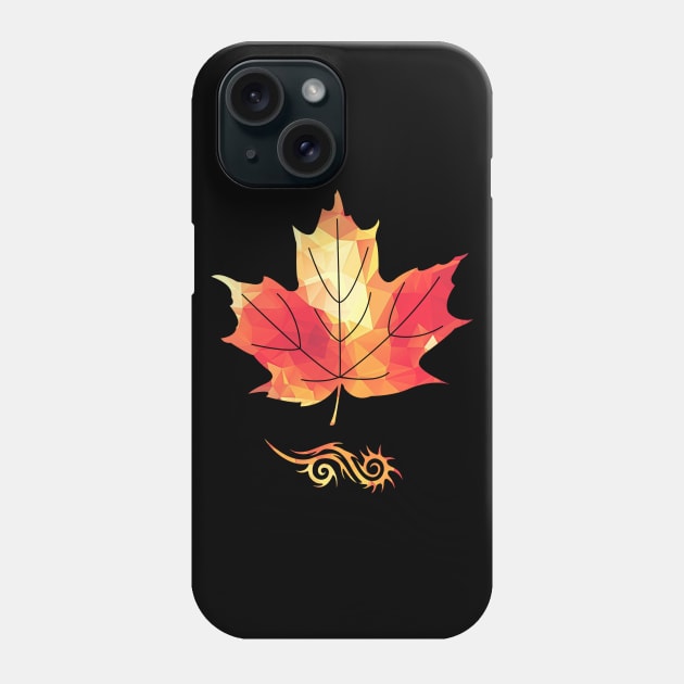 Autumn Leaf Phone Case by Scailaret