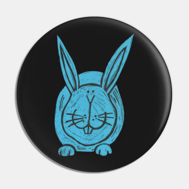 Rabbit, A Big , Fat, Blue Rabbit! Pin by krisevansart