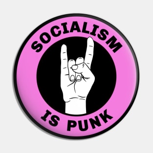 Socialism Is Punk Pin