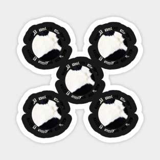 5 x Not Your Mum, Not Your Milk Stickers Magnet