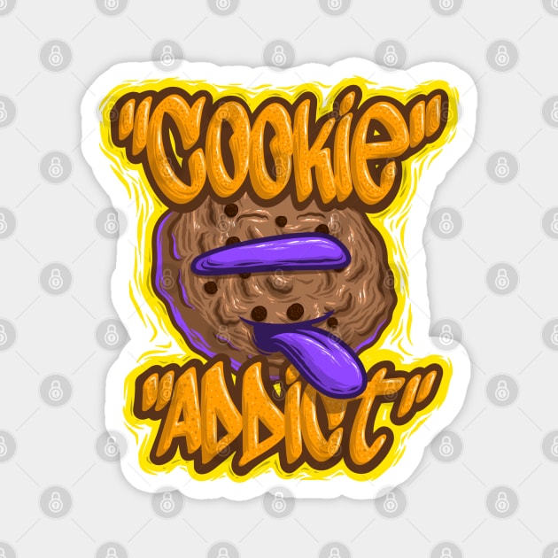 Cookie Addict Magnet by Scha