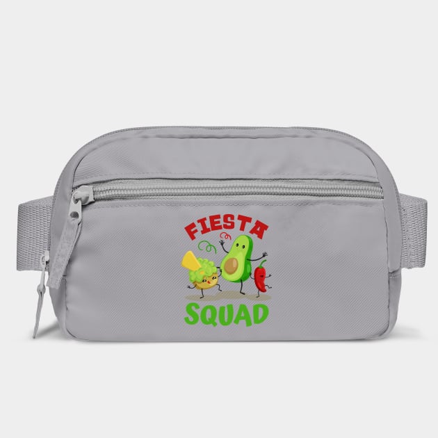 Fiesta Squad Guacamole Lovers Cinco De Mayo Funny Mexican Food Men Women Kids by Tshirtiz