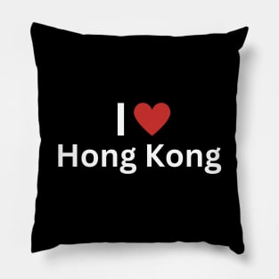 I Love Hong Kong Pillow