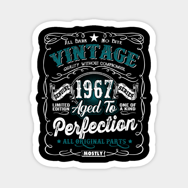 Vintage 1967 Birthday Born in 1967 Retro - Vintage 1967 Birthday