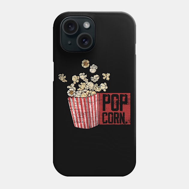 Popcorn Retro Cinema Phone Case by ShirtsShirtsndmoreShirts