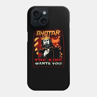 AVATAR THE KING WANT YOU MERCH VTG Phone Case