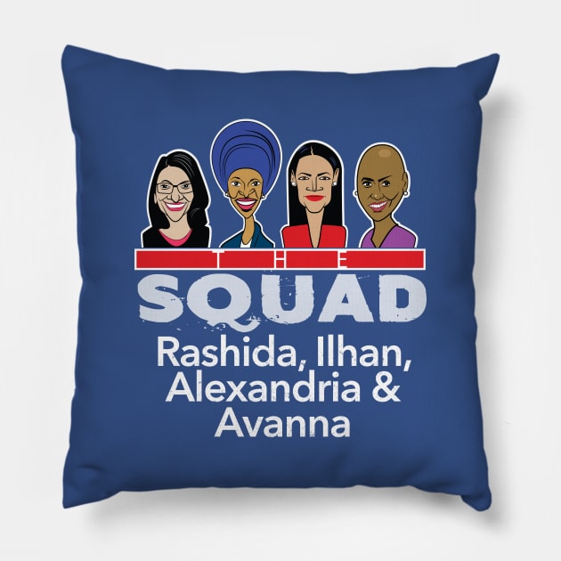 The Squad 2! Pillow by chrayk57