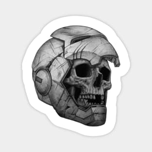 Iron Man Skull Magnet