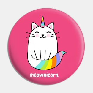 Meownicorn Pin