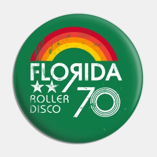 Florida Roller Disco Pin