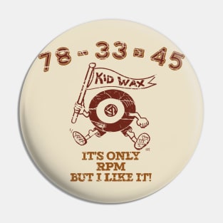 78-33=45rpm Pin