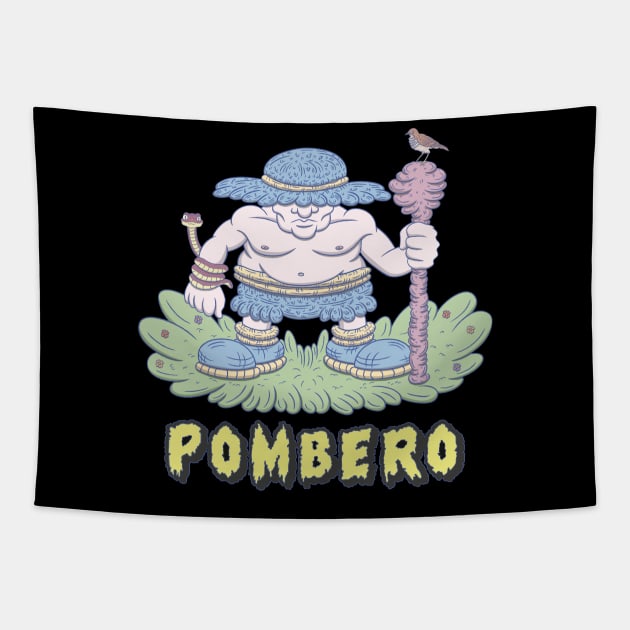 El pombero Tapestry by Red_Vandal_Art