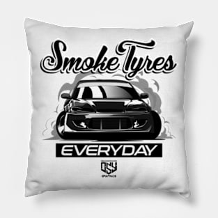 Smoke Tyres Everyday S15 Silvia Drift Car Pillow