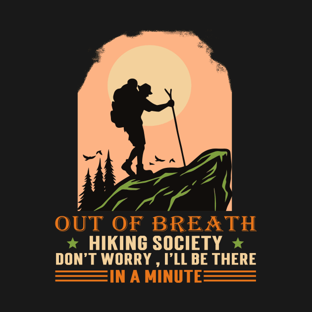 Out Of Breath Hiking Society by banayan