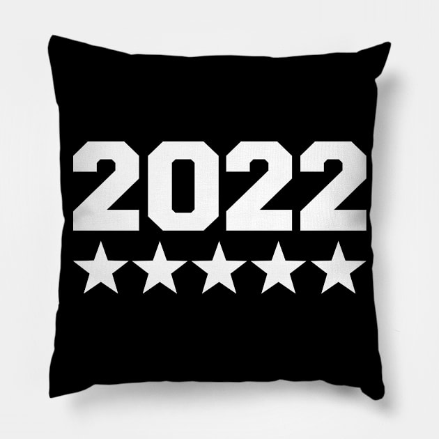 2022 stars Pillow by Designzz