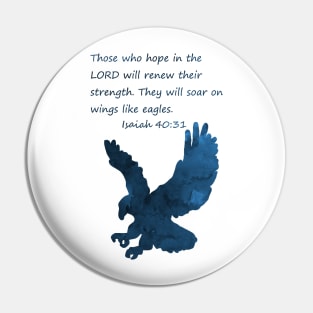 Bible Verse - Eagle - Isaiah 40 31 Pin