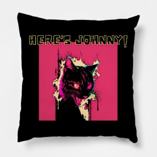 Here’s Johnny! Pillow