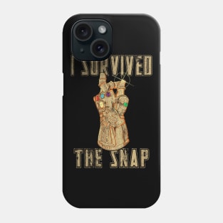 I survived the snap Phone Case