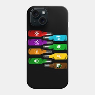 Zombie Perks Take Your Pick on Black Phone Case