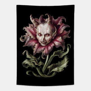 Demon Flower inspired by Hieronymus Bosch Tapestry