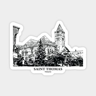 Saint Thomas - Ontario Magnet