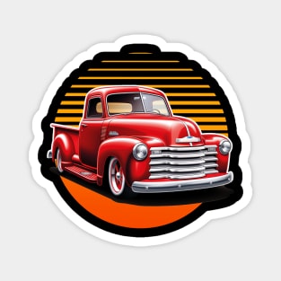 1950 Chevy 3100 Vintage Truck Enthusiast Magnet