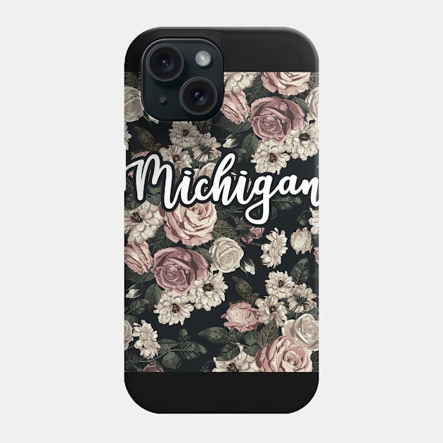 Strong Michigan State Face Phone Case by Lones Eiless