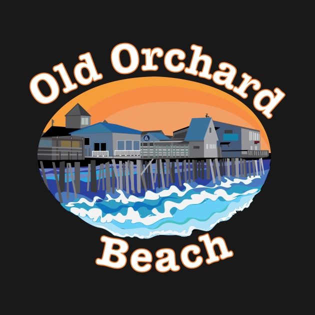 Old Orchard Beach Old Orchard TShirt TeePublic