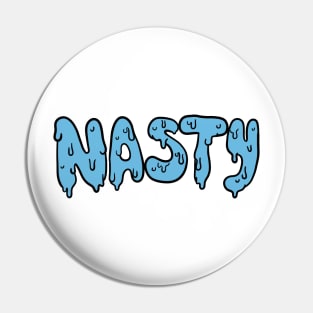 Nasty Blue Ooze Pin