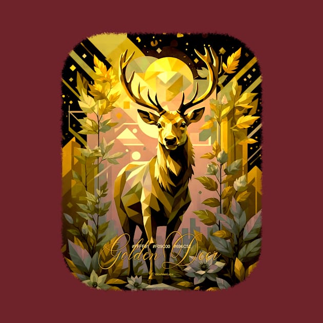 Golden Deer by WowMenLabs