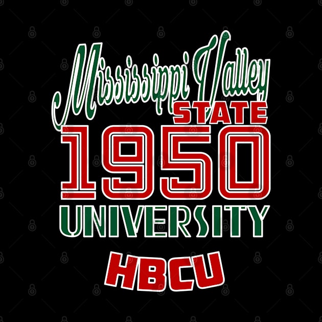 Mississippi Valley State 1950 University Apparel by HBCU Classic Apparel Co