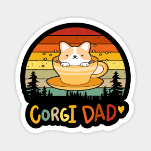 Corgi Dad  (40) Magnet