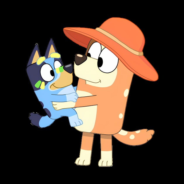 Bluey And Chilli ''The Beach' by ExpresYourself