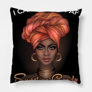 Queens Are Born In February Birthday T-Shirt for Black Women Pillow