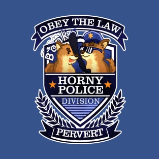 Horny police division T-Shirt