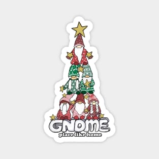 Gnome Place Like Home- Xmas Magnet