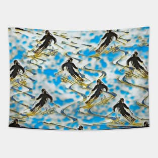 Skiing trend freedom Tapestry