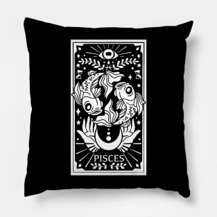 Pisces - Tarot Style Pillow