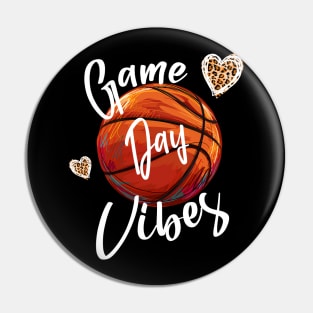 Basketball Game Day Vibes Pin