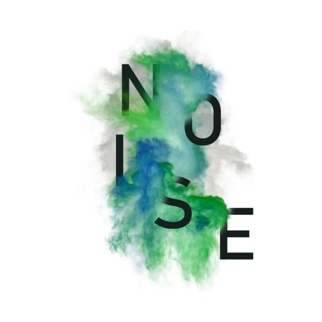 N O I S E - Smoke & Typography by Lumos19Studio