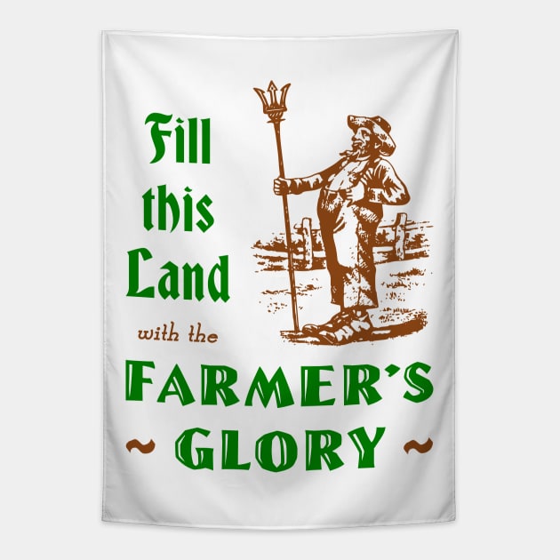 Farmer's Glory Tapestry by TimespunThreads