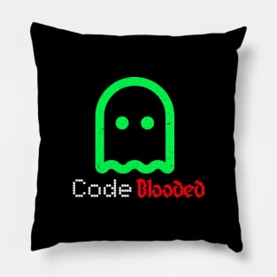 Code Blooded Pillow